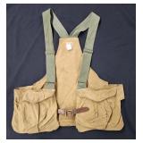 Vtg CC FILSON Tin Cloth Game Bag Vest