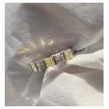 Platinum, Gold & Diamond Wedding Band