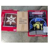 Lighted Nativity Scene ++