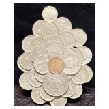 COIN PAPER WEIGHT COINS INCLUDING BUFFALO