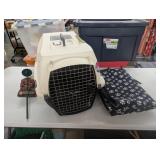 Petmate Carrier, Tie Out cable+