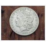 1890 O Morgan Silver Dollar Coin