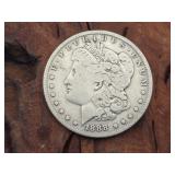 1888 O Morgan Silver Dollar Coin