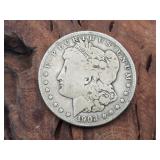 1902 O Morgan Silver Dollar Coin