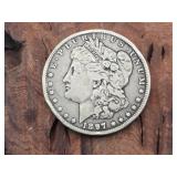 1897 O Morgan Silver Dollar Coin