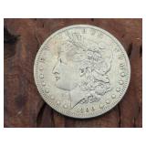 1890 O Morgan Silver Dollar Coin