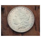 1896 Morgan Silver Dollar Coin
