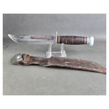 Older Kabar Style Fixed Blade Knife