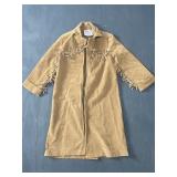 KIDS WESTERN FRINGE COAT BY COSTUME EXPRESS STAIN