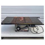 CRAFTSMAN 10 IN. TABLE SAW HEAVY IRON TOP W/