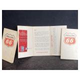 3 VINTAGE PHILLIPS 66 EMERGENCY SEWING KITS