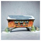 VTG Holiday Time Village Collectibles Covered