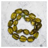 Vintage Natural Amber Chunky Graduated Bead