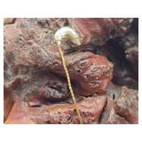 18K Gold & Pearl Ladies' Stick Pin