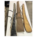3 SOFT GUN CASES 2 VINTAGE W/ LIKE NEW BOB ALLEN