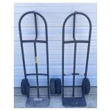 PAIR 2-WHEEL DOLLIES BY MILWAUKEE BOTH NEEDING