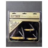 Old Timer NIB Pocket Knife Gift Set