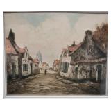 " The Church Road " by Lucien Dasselborne