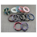 13 Bangles Costume Jewelry
