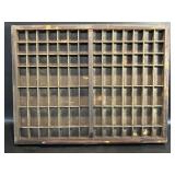 Antique Print Drawer / Tray - Miniatures