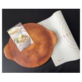 Pampered Chef Stoneware, Silicone Pastry Mat &