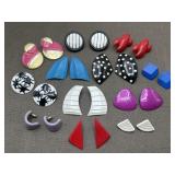 Vintage Retro Post Stud Earrings