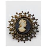 VTG VICTORIAN BROOCH NEEDS REPAIR