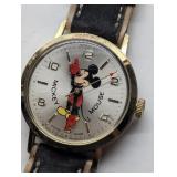 1973 BRADLEY MICKEY MOUSE WATCH 50 HAPPY YEARS