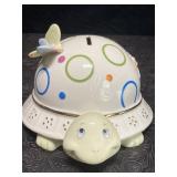 LENOX JUNGLE JAMBOREE TURTLE BANK W/ BUTTERFLY &