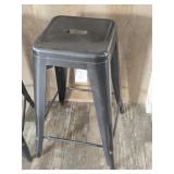 Pair of Modern Steel Stools