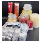 Lot of New Scented Candles w/ New Package Tea