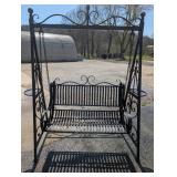 French Quarter Style Bench Swing