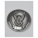 Wyoming State Trooper Challenge Coin Highway