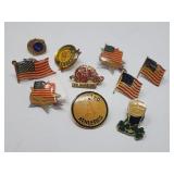 Vtg Lapel Pins