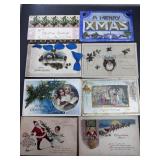 16 Antique Christmas Postcards