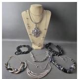 Costume Jewelry Brighton , Fleur De Lis Necklace