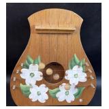 Irish Harp Hand Painted