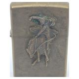 VINTAGE BRASS ZIPPO MARLBORO CIGARETTES LIGHTER