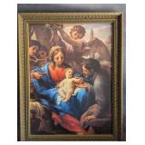 The Holy Family In Egypt by Francesco Mancini