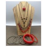 Victorian & Cloisonnï¿½ Enamel, Lampwork Heart