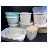 Lot of Vintage Tupperware All Needs Cleaned