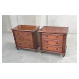 Pair of Canadian Night Stands / Drawer Units