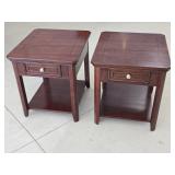 Pair of Winners Only End Tables