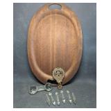 Vintage Wood Tray ++