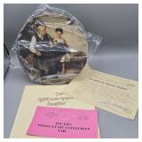 KNOWLES 'THE LIGHTHOUSE DAUGHTER' NORMAN ROCKWELL