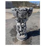 Cement Basin with Cherubs