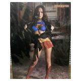SUPERFOX SUPER GIRL POSTER IN PLASTIC STAPLED IN