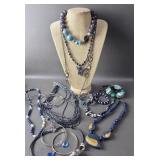 Costume Jewelry Turquoise Wood Beads +