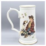 GORHAM NORMAN ROCKWELL STIEN MUG 8.25' TALL