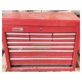 10-DRAWER POPLAR MECHANICS METAL TOOL CHEST/BOX